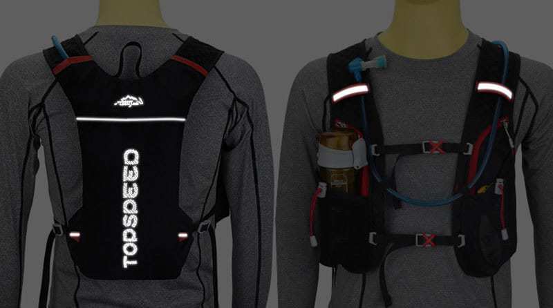 ba lo chay bo b008 phien ban moi chi tiet 03 Vest chạy bộ Topspeed Ixotno B008 5L - YCB.vn