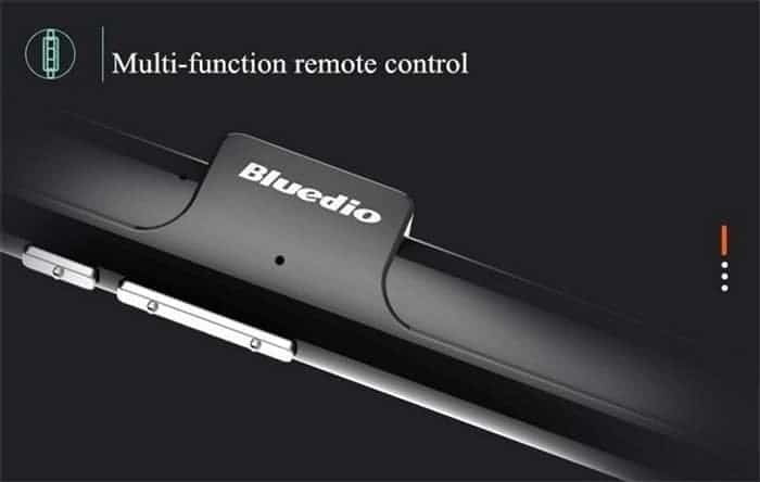 Tai nghe bluetooth Bluedio M2 3 Các nút bấm được tích hợp trực tiếp trên tai nghệ giúp bạn dễ dàng điều âm lượng khi nghe nhạc hay đàm thoại, rất tiện dụng khi lái xe hay đang di chuyển.