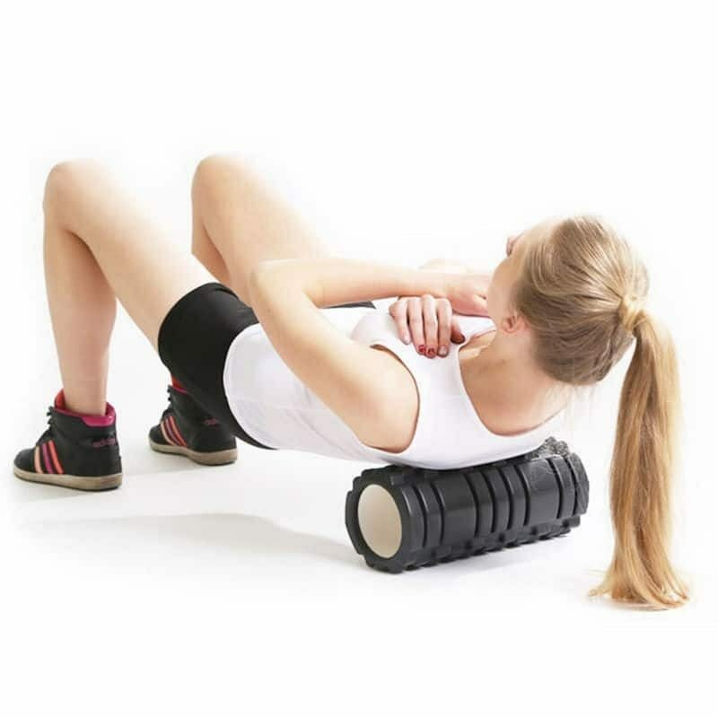 ong lan massage foam roller - gai cung - bai tap