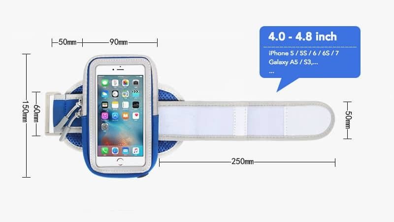 Armband the thao cao cap A006 Medium Armband thể thao cao cấp A006 - YCB.vn