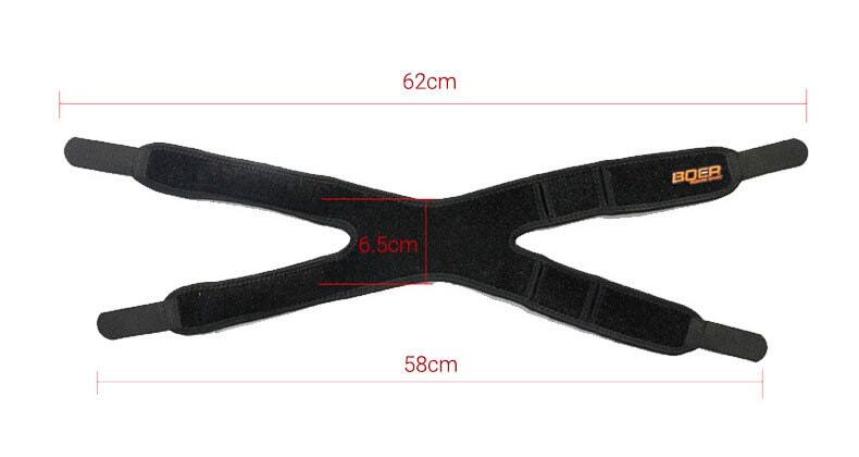bang ho tro goi kn02s 05 Băng hỗ trợ gối knee strap bản đôi Boer KN02s - YCB.vn