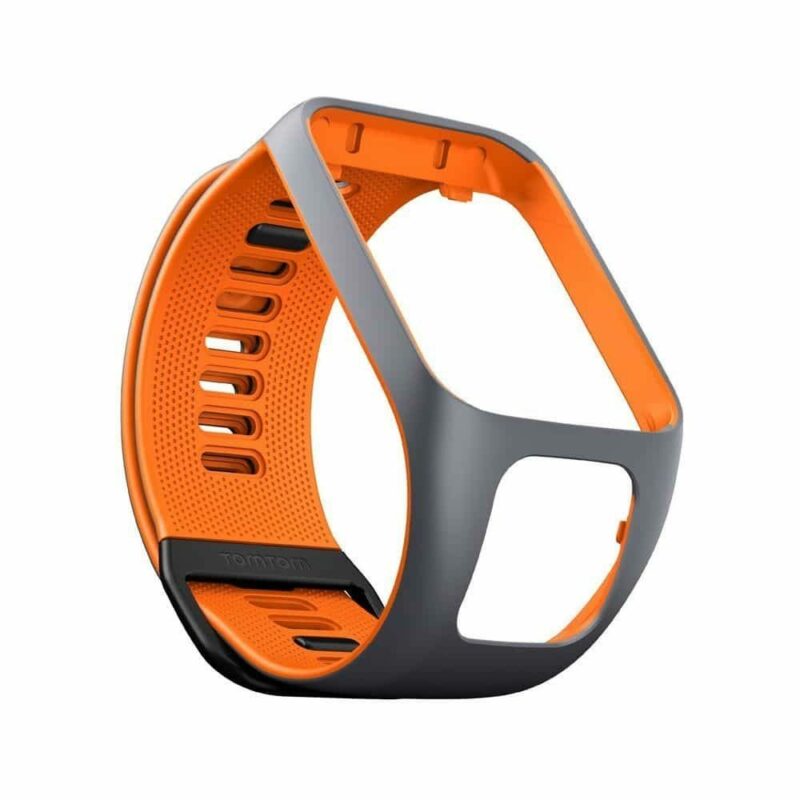 tomtom spark strap grey orange