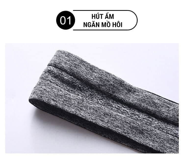 Băng trán thể thao Headband HB01 1 bang tran the thao nu headband hb01 02 Băng trán thể thao Headband HB01 - YCB.vn