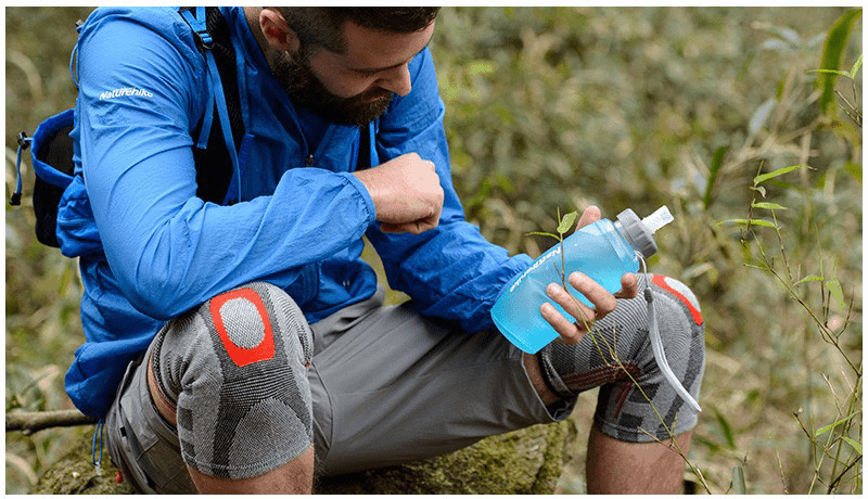 binh nuoc tpu dang gap naturehike 15 Bình nước TPU dẻo gấp gọn NatureHike (500ml / 750ml) - YCB.vn
