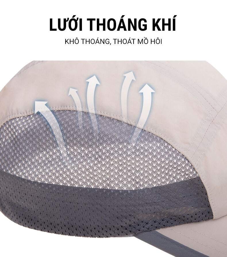 non che gay chong nang aonijie 007 Nón lưỡi trai che gáy chống nắng Aonijie - YCB.vn