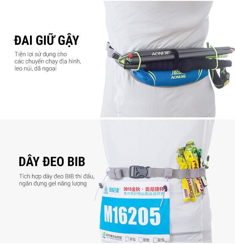 Túi đeo hông mini tích hợp đai giữ gậy Aonijie B025 2 tui deo hong tich hop dai giu gay aonijie b025 09 Túi đeo hông mini tích hợp đai giữ gậy Aonijie B025 - YCB.vn