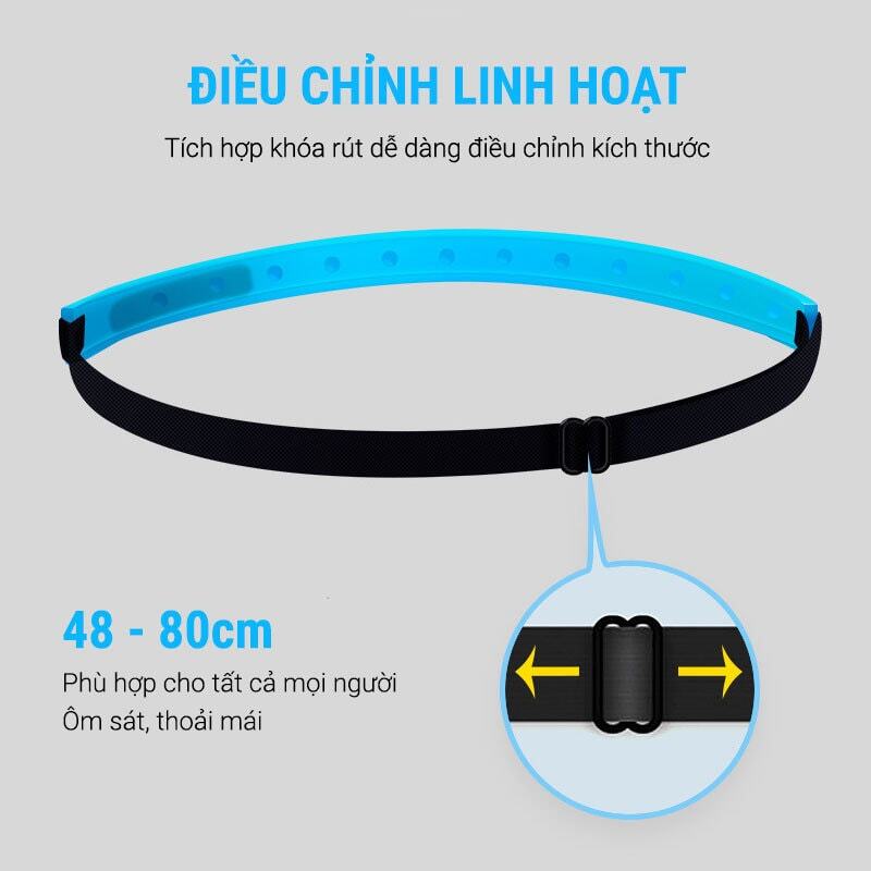bang tran the thao silicon aonijie hb04 13 Băng trán thể thao chặn mồ hôi silicon Aonijie (HB04) - YCB.vn