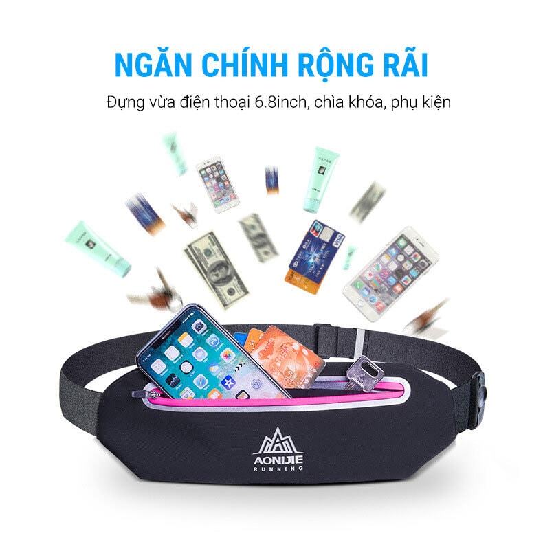 Thắt lưng chạy bộ phản quang Aonijie B027 4 that lung chay bo phan quang aonijie b027 05 Thắt lưng chạy bộ phản quang Aonijie B027 - YCB.vn