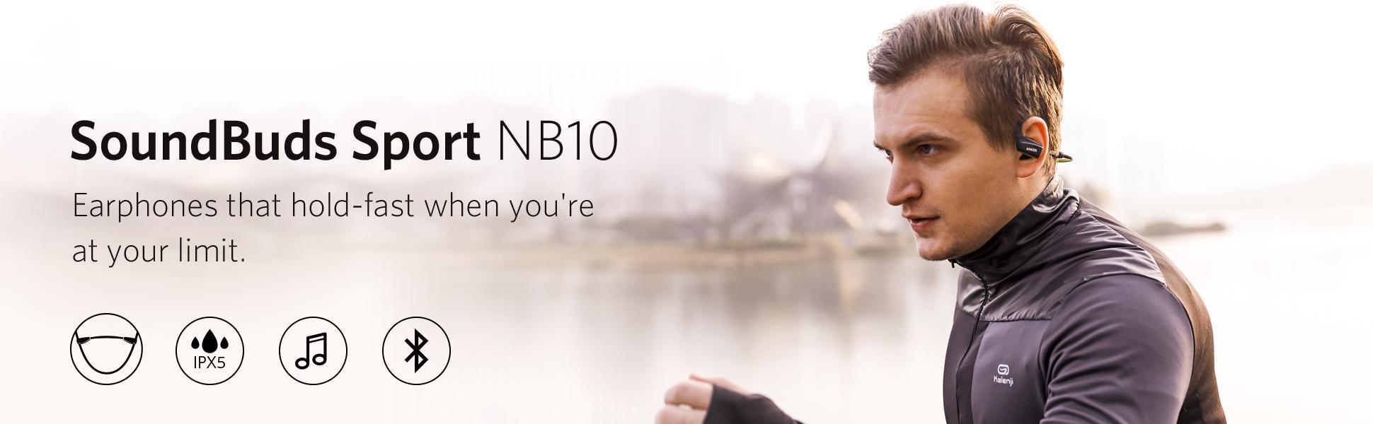anker soundbuds sports nb10 Tai nghe thể thao Bluetooth Anker SoundBuds Sports NB10 - YCB.vn