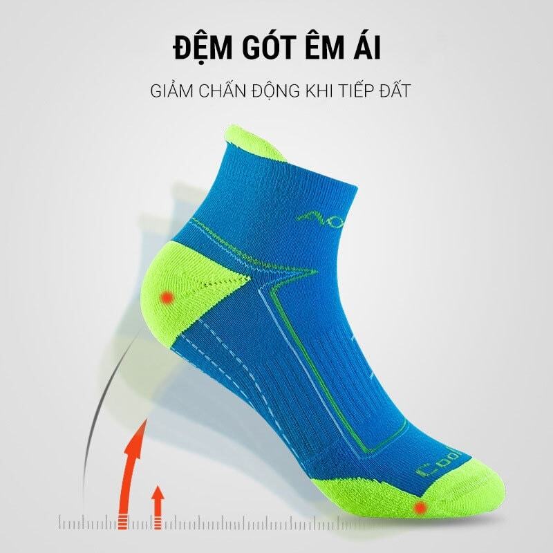 Vớ thể thao Aonijie CoolMax quarter 5 vo chay bo aonijie coolmax e4090 004 Vớ thể thao Aonijie CoolMax quarter - YCB.vn