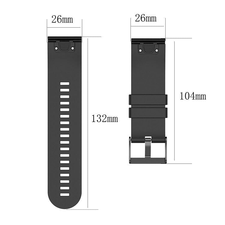 Dây đeo đồng hồ Quick Fit Garmin fenix 5X Plus / fenix 5X / fenix 3HR / D2 (26mm) 1 day deo dong ho garmin fenix 5x fenix 3 d2 14 Dây đeo đồng hồ Quick Fit Garmin fenix 5X Plus / fenix 5X / fenix 3HR / D2 (26mm) - YCB.vn