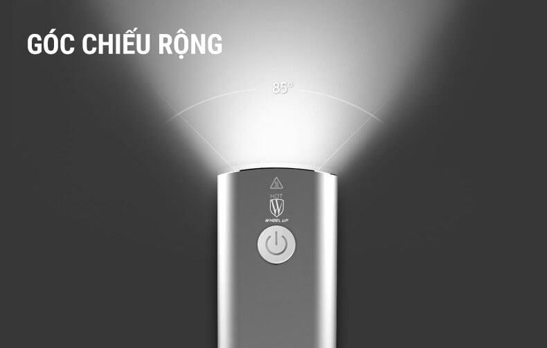 den led xe dap sac usb wheel up v9c 24 Đèn LED xe đạp trước pin sạc, chống nước Wheel Up V9C-400 - YCB.vn