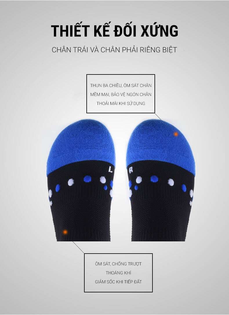 vo chay bo aonijie coolmax low cut 3 Vớ thể thao Aonijie CoolMax Low Cut - YCB.vn