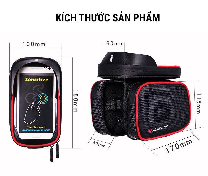Túi treo điện thoại sườn xe chống nước Wheel Up (TB-01) 2 tui treo suon xe dap wheel up sb 02 20 Túi treo điện thoại sườn xe chống nước Wheel Up (TB-01) - YCB.vn