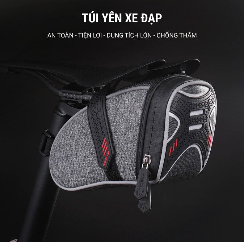 tui treo yen xe dap wheel up sb 02 009 Túi yên phản quang chống nước Wheel Up (SB-02) - YCB.vn