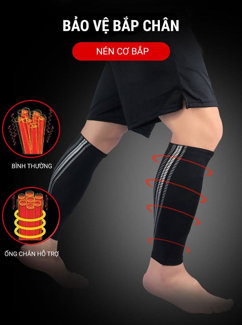 Bó ống chân thể thao YCB Leg Compression LS03 1 bo ong chan ls03 008 Bó ống chân thể thao YCB Leg Compression LS03 - YCB.vn