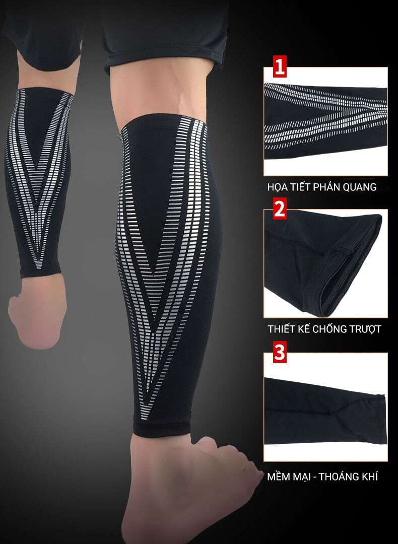 Bó ống chân thể thao YCB Leg Compression LS03 3 bo ong chan ls03 010 Bó ống chân thể thao YCB Leg Compression LS03 - YCB.vn