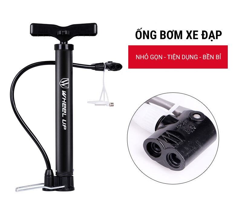 Ống bơm xe đạp Wheel Up Mini Tower 1 bom xe dap wheelup classic pp 02 001 Ống bơm xe đạp Wheel Up Mini Tower - YCB.vn