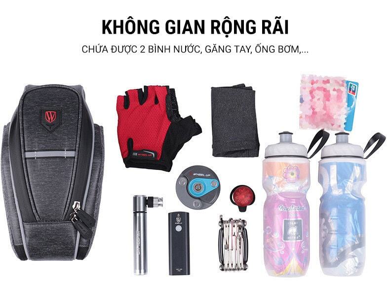 tui treo yen xe dap wheel up sb 03 011 Túi yên đựng bình nước Wheel Up (SB-03) - YCB.vn