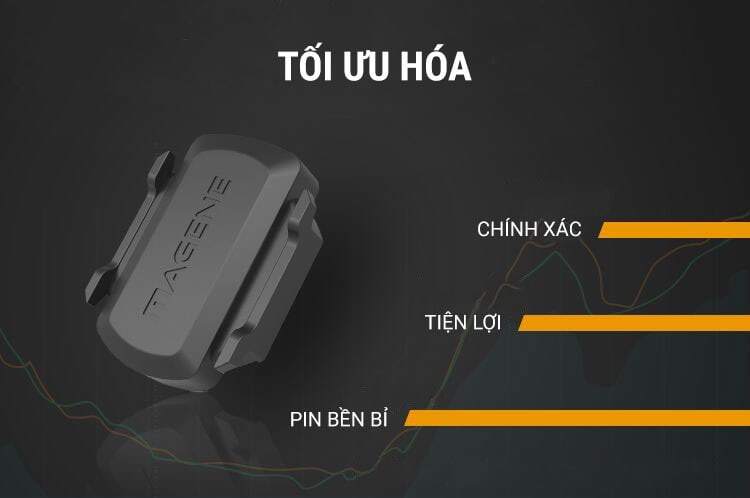 cam bien toc do vong quay gemini 210 02 Cảm biến tốc độ và vòng tua chân đạp xe 2-in-1 Magene S3+ Sensor - YCB.vn