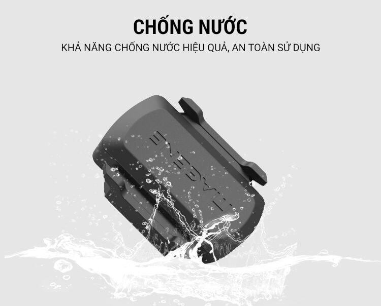 cam bien toc do vong quay gemini 210 04 Cảm biến tốc độ và vòng tua chân đạp xe 2-in-1 Magene S3+ Sensor - YCB.vn