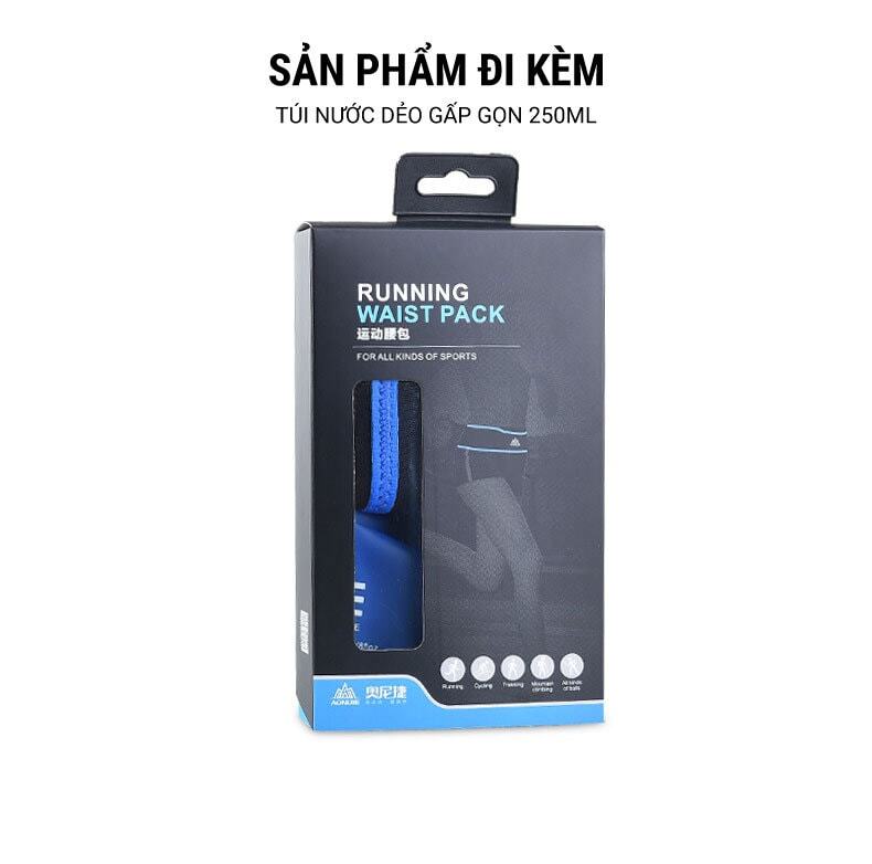 Đai đeo hông thể thao Aonijie Slim Belt B031 4 dai deo hong the thao aonjiie b031 012 Đai đeo hông thể thao Aonijie Slim Belt B031 - YCB.vn