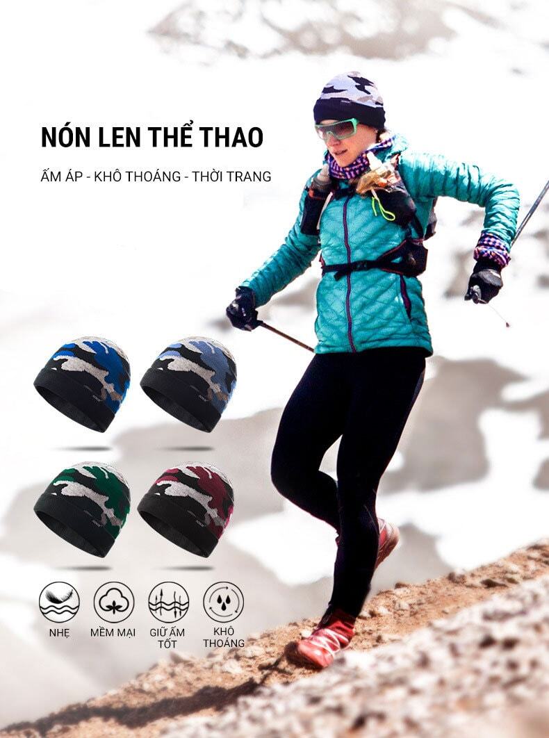 Nón len thể thao giữ ấm Aonijie HC02 1 non len giu am aonijie hc02 001 Nón len thể thao giữ ấm Aonijie HC02 - YCB.vn