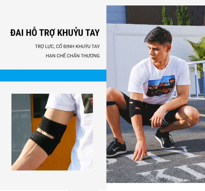 dai ho tro khuyu tay eb02 004 Đai hỗ trợ khuỷu tay Boer EB02 - YCB.vn