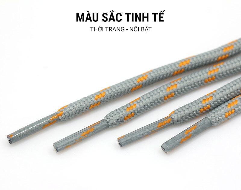day giay boot laces 2 01 Dây giày tròn Boot Laces - Đen / Xanh Chuối - YCB.vn