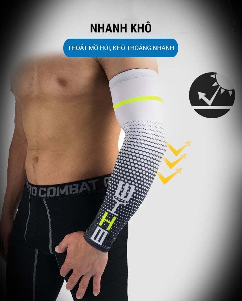 ong tay chong nang arm sleeve as03 1 05 Ống tay thể thao YCB Arm Sleeve AS03 - YCB.vn