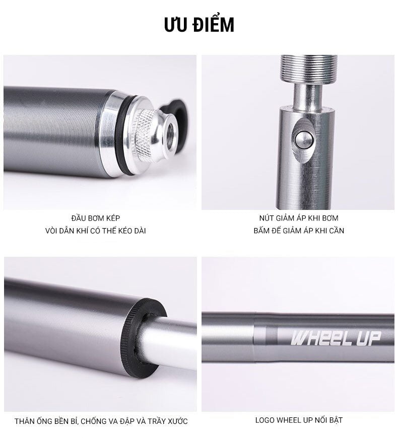 ong bom bo tui wheel up portable pump 17 Ống bơm bỏ túi Wheel Up Portable Pump - YCB.vn