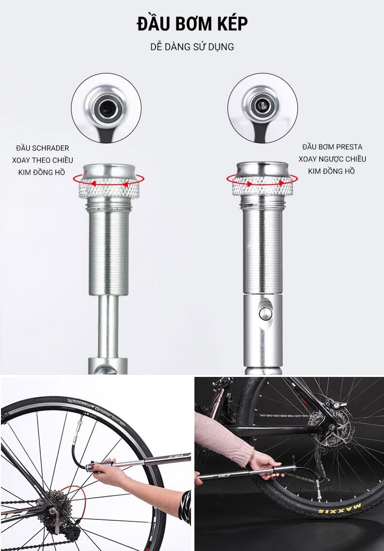 ong bom bo tui wheel up portable pump 3 Ống bơm bỏ túi Wheel Up Portable Pump - YCB.vn