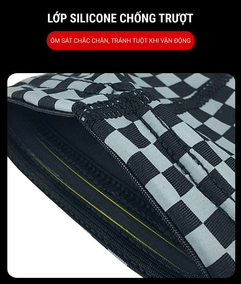 ong tay the thao checked arm sleeve as04 009 Ống tay thể thao Checked Arm Sleeve AS04 - YCB.vn