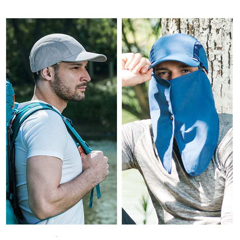 non che gay che mat chong nang naturehike h03 1 Nón chống nắng che gáy, che mặt UPF50+ Naturehike - YCB.vn