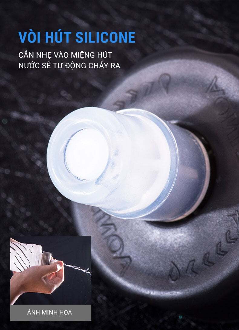 Bình nước dẻo Aonijie Quick Stow Flask (500ml) 6 binh nuoc deo aonijie quick stow flask 500ml 011 Bình nước dẻo Aonijie Quick Stow Flask (500ml) - YCB.vn
