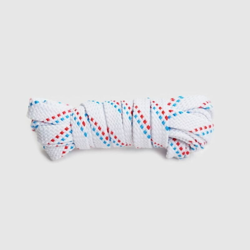 day-giay-flat-laces-multicolor-trang-xanh-do