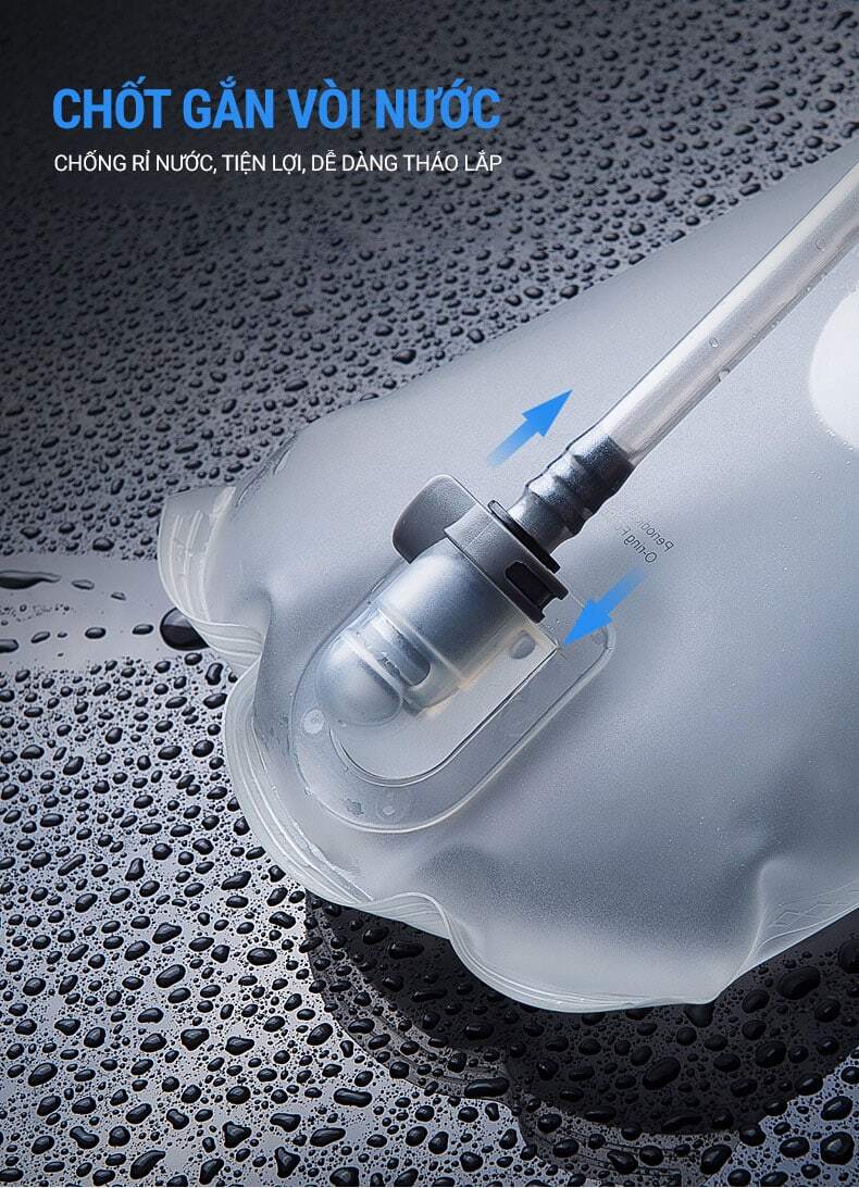 tui nuoc aonijie sd20 15 Túi nước thể thao Aonijie Hydration Bladder 1.5L (SD20) - YCB.vn