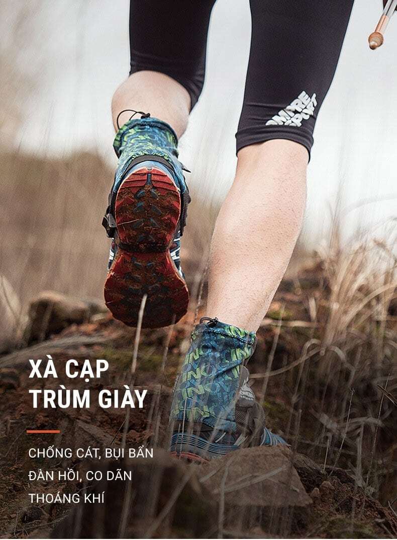 Xà cạp giày chạy địa hình Aonijie Trail Gaiters E941 2 Xà cạp giày chạy địa hình Aonijie Trail Gaiters E941 - YCB.vn
