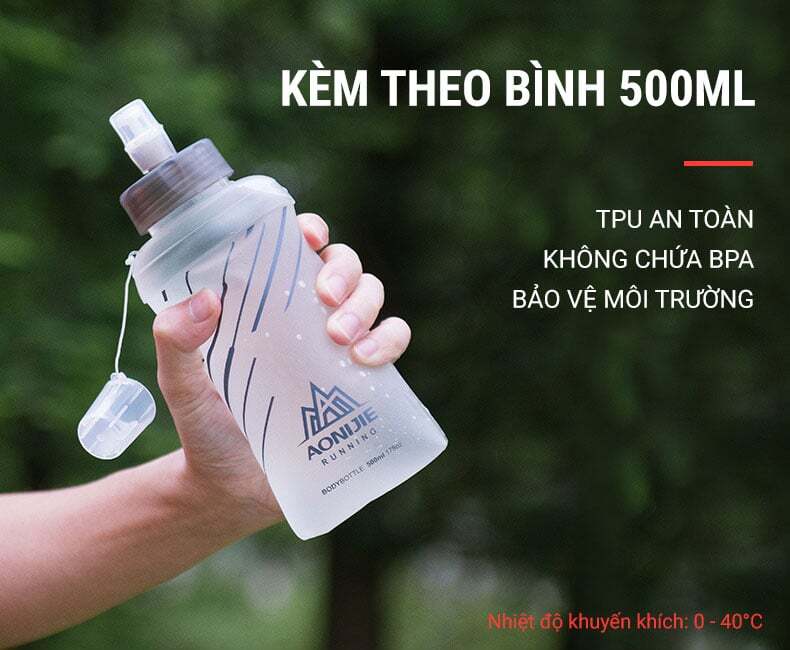 Túi nước cầm tay Aonijie E961 9 aonijie handheld e961 23 Túi nước cầm tay Aonijie E961 - YCB.vn