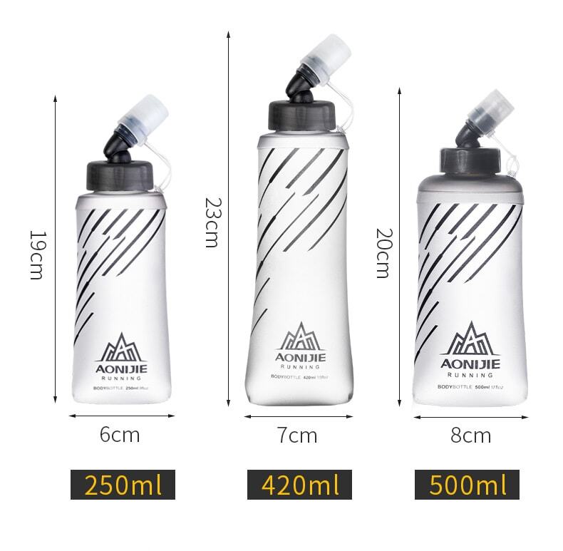 Bình nước dẻo Aonijie EazyFlask SD21 (250ml / 420ml / 500ml) 6 binh nuoc deo quick soft flask aonijie sd21 19 Bình nước dẻo Aonijie EazyFlask SD21 (250ml / 420ml / 500ml) - YCB.vn