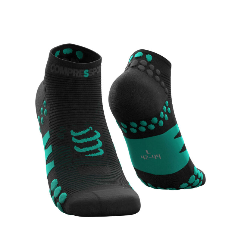 compressport pro racing socks v3.0 run low - black edition 2021 01
