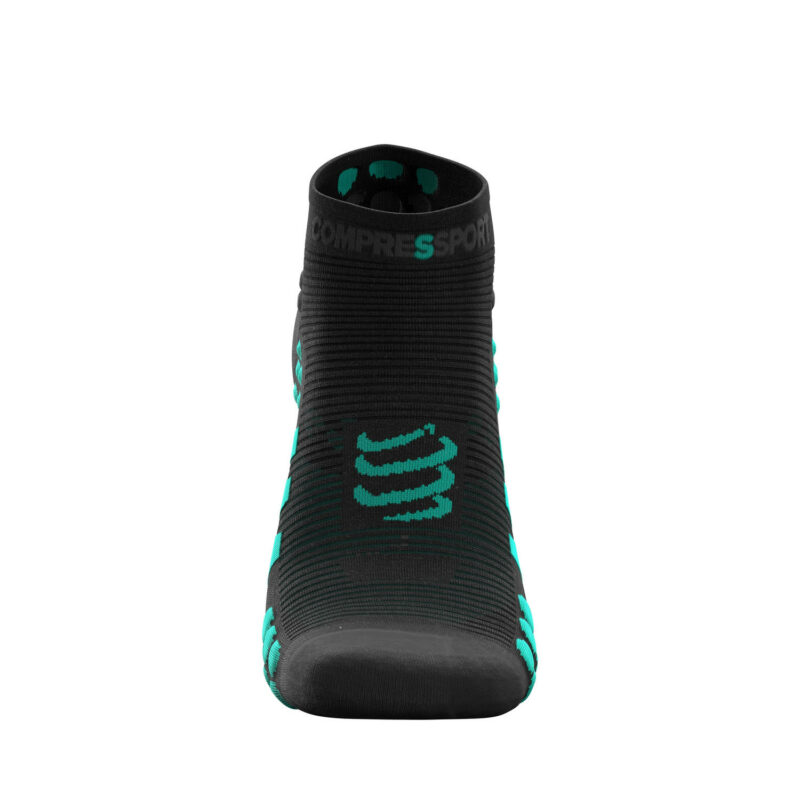 compressport pro racing socks v3.0 run low - black edition 2021 02