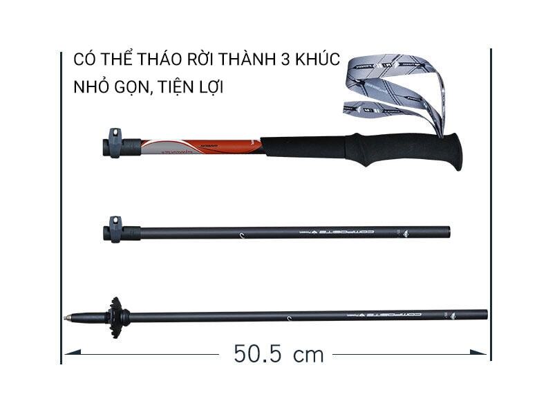 Gậy leo núi carbon telescope Pioneer Composite (PL-11) 4 gay leo nui pioneer composite 6 carbon pl11 16 Gậy leo núi carbon telescope Pioneer Composite (PL-11) - YCB.vn
