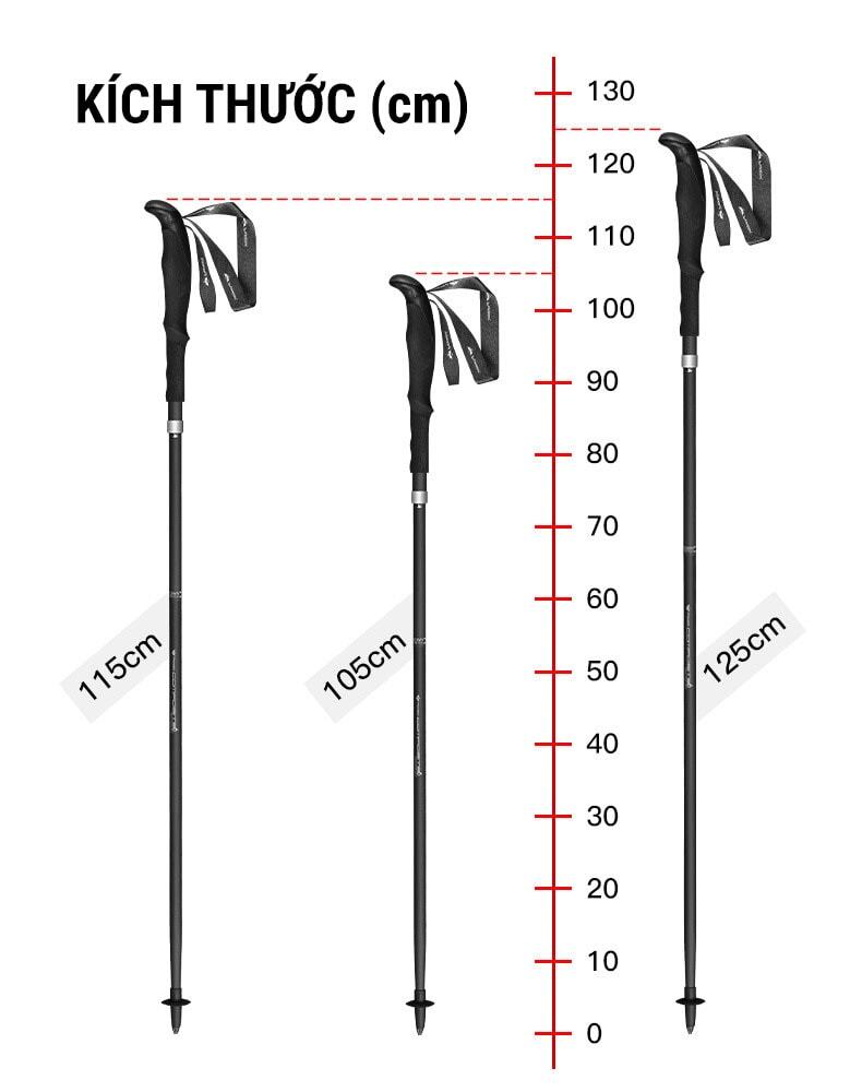 gay leo nui carbon pioneer composite 6 17 Gậy leo núi carbon gấp Z-Pole Pioneer Composite 6 (150 gram) - YCB.vn