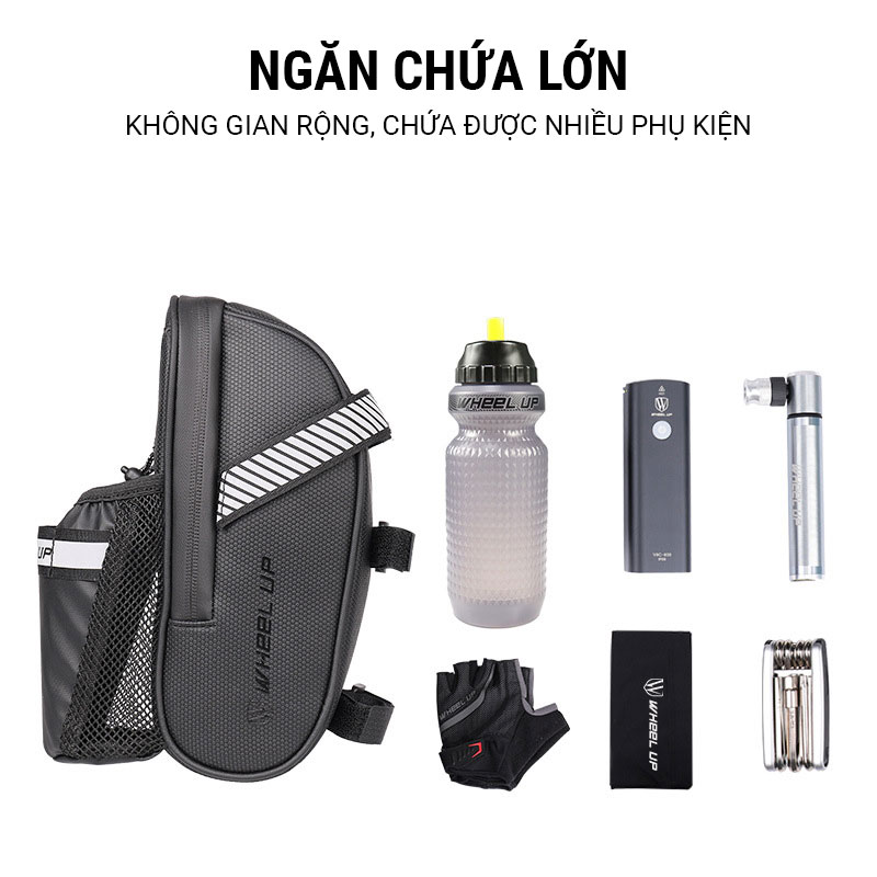 Túi yên đựng bình nước đơn Wheel Up (SB-04) 4 tui yen dung nuoc don wheel up sb 04 3 Túi yên đựng bình nước đơn Wheel Up (SB-04) - YCB.vn