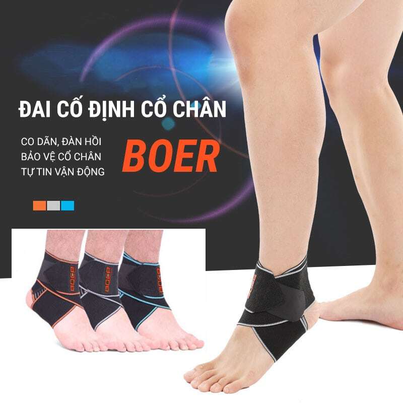 dai co dinh co chan ank 05 003 Đai quấn cố định hỗ trợ cổ chân Boer Free Support (ANK-05) - YCB.vn