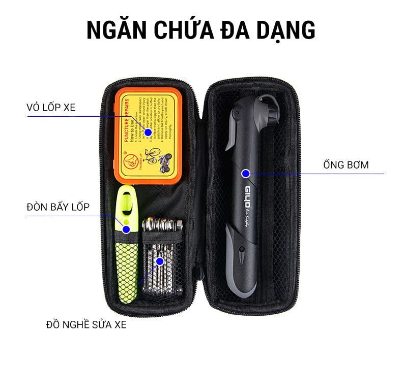 Túi đựng đồ nghề xe đạp Giyo GearBox 4 tui dung do nghe xe dap giyo 2 1 Túi đựng đồ nghề xe đạp Giyo GearBox - YCB.vn