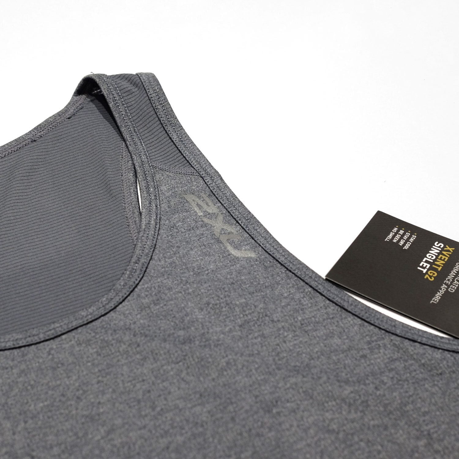 ao singlet MR6144a 6 Áo nam chạy bộ ba lỗ 2XU XVENT G2 Singlet - YCB.vn