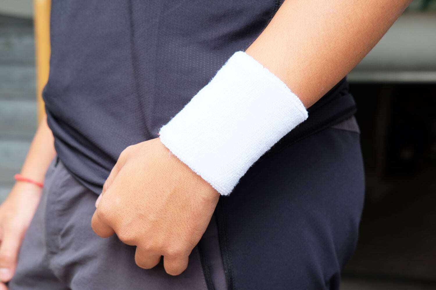 bang co tay tham mo hoi2 Băng cổ tay thể thao thấm mồ hôi YGP Wrist Band (1 Cặp) - YCB.vn