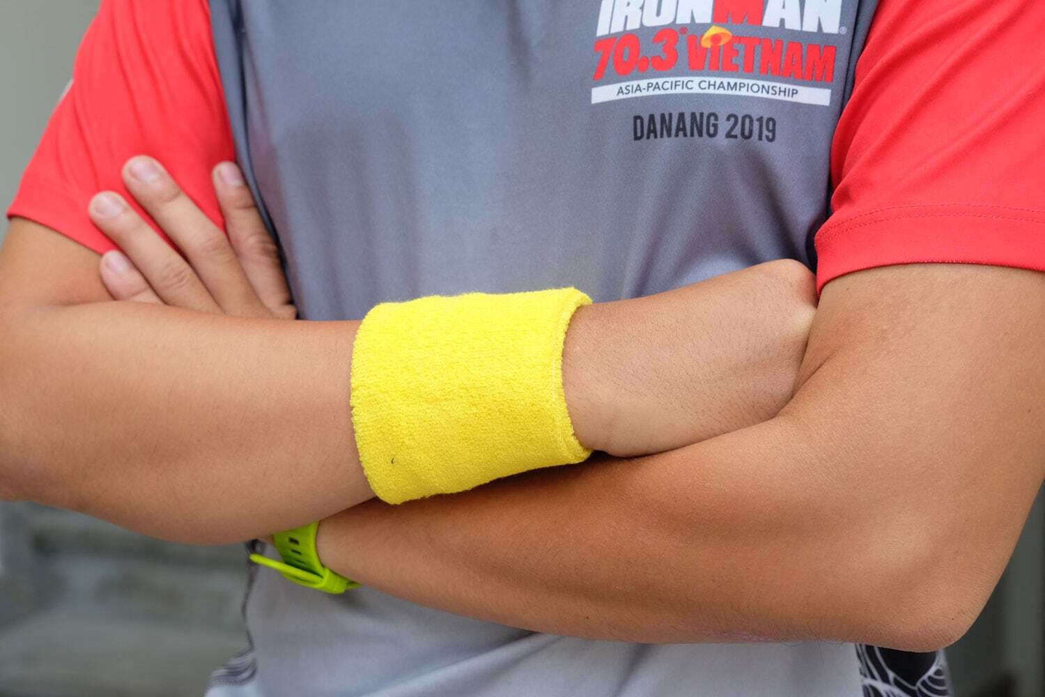 bang co tay tham mo hoi6 Băng cổ tay thể thao thấm mồ hôi YGP Wrist Band (1 Cặp) - YCB.vn
